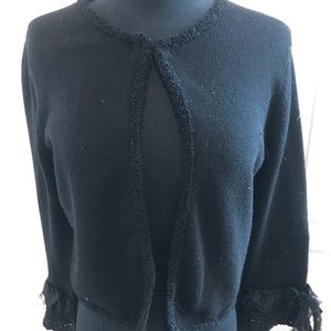 Nanette Lepore Black Sweater